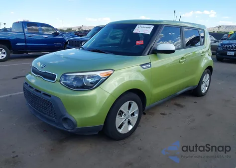2016 Kia Soul из США, поврежденный, VIN KNDJN2A26G7835829